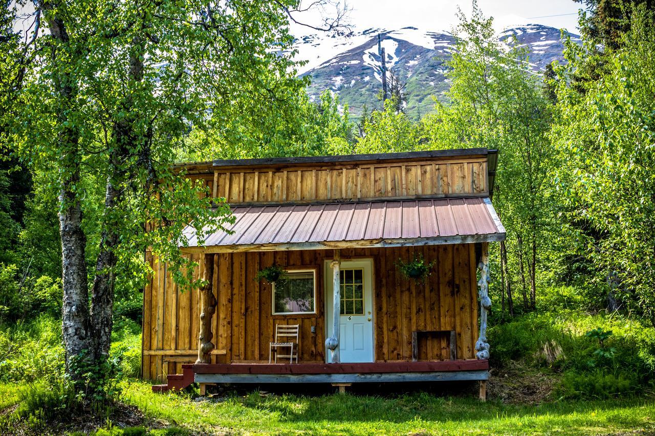 Midnight Sun Log Cabins Moose Pass Exterior foto